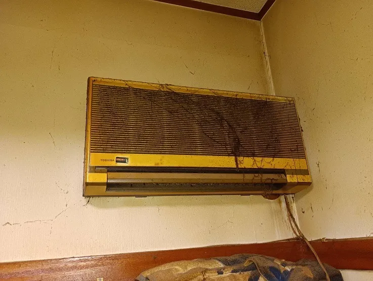 エアコン交換しました!
