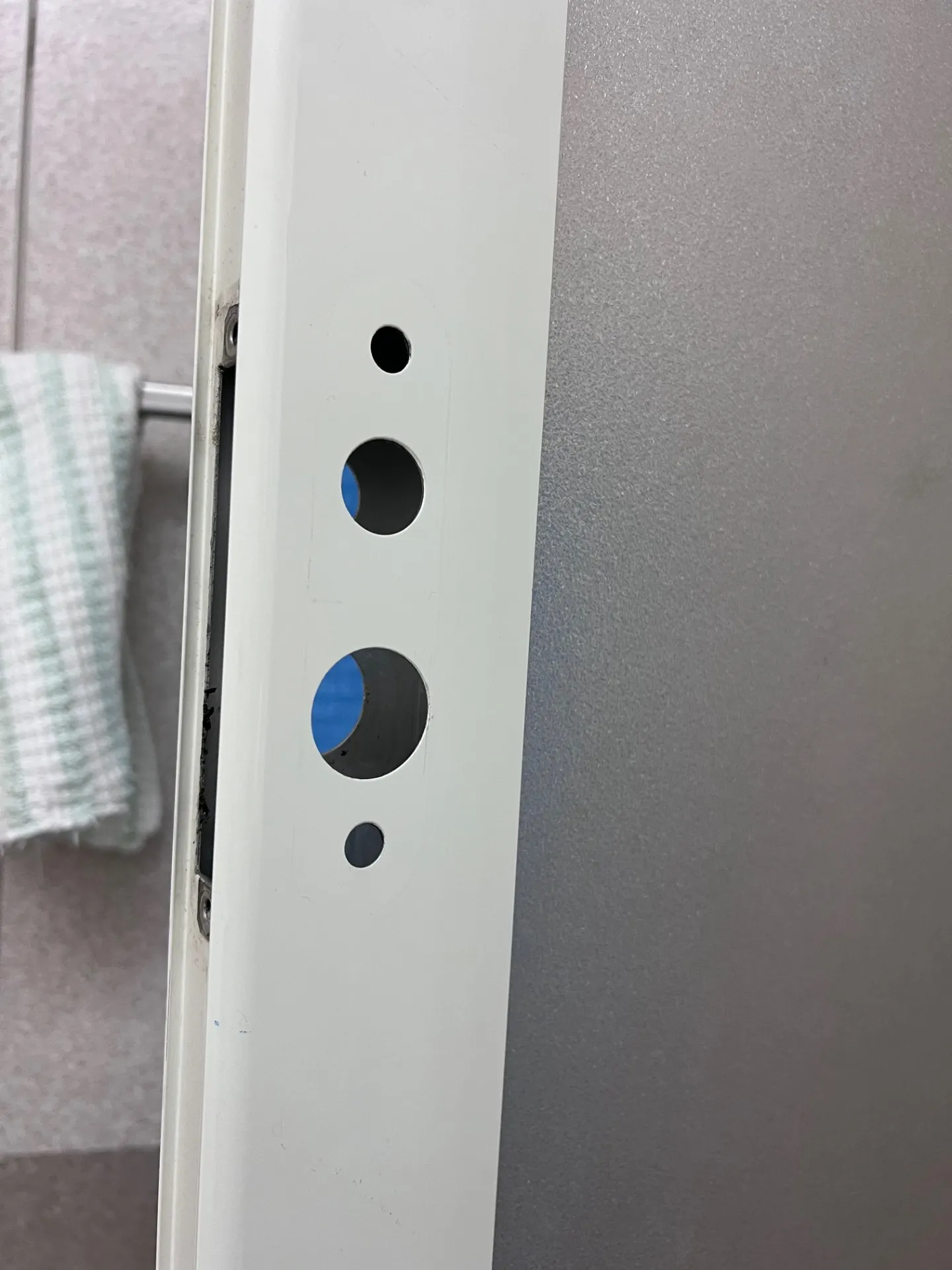 浴室扉ドアノブ交換